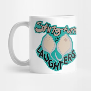 From Sting to Laughter Mug